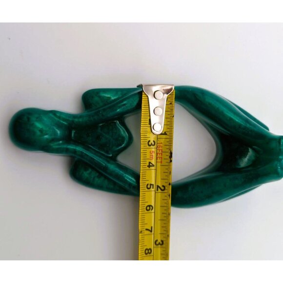 The Thinker Shiny Red & Green Colored Figurines from Resin Handcrafted NEW - Picture 7 of 10